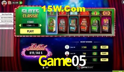 Game05: Seu Cassino Premiado com Pagamentos Rápidos